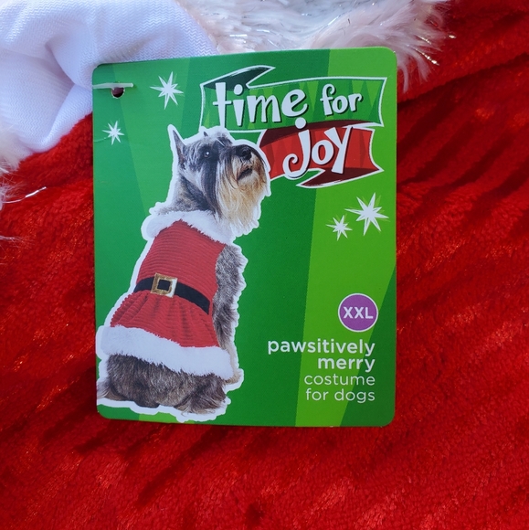 XXL Pawsitively Merry Dog Santa Outfit - Picture 2 of 6